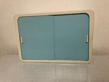 Original westdeutscher 60er Jahre türkisfarbender Badezimmer-Medizinschrank