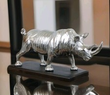  Figur Nashorn Skulptur