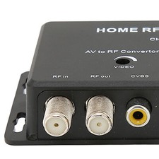 AV-zu-HF-Konverter UHF-Modulator Kunststoff M70Rv TV-Link-Modulator Unterstützt