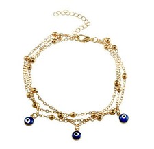 Perlen Armband Bettelarmband türkisches magisches Auge Nazar Evil Eye  boncuk  