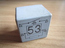 Relais 53 Arbeitsstromrelais Hupe Nebelscheinwerfer VW Audi 141951253B