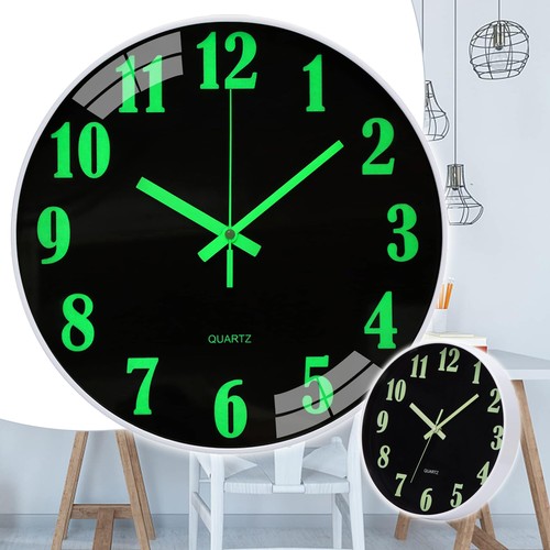 Wanduhr leuchtend 30cm - wanduhr, leuchtend,30cm