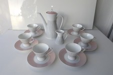 Rosenthal Studio Linie 2000 Columbine rosa Kaffeeservice Mokkaservice Porzellan