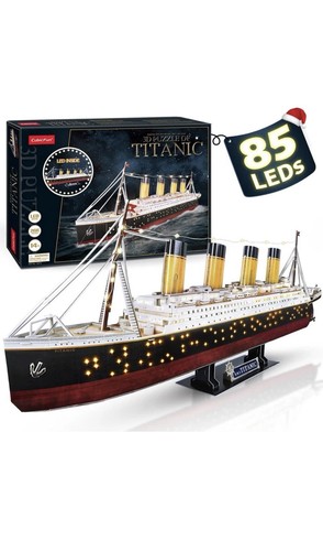 Titanic puzzle led - led,, modell