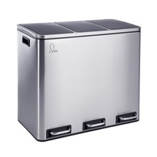 Mülleimer Papierkorb 54L Abfalleimer Mülltrennung SVITA TM3X18 