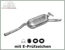 Auspuff für Mercedes W124