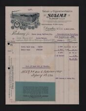 DRESDEN, Rechnung 1915, SULIMA