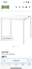 ikea Tisch weiß 75*75 cm