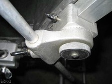 Kloben neigbar Maquet Gynstuhl 25 mm Schiene Halterung f Beinhalter Beinschalen