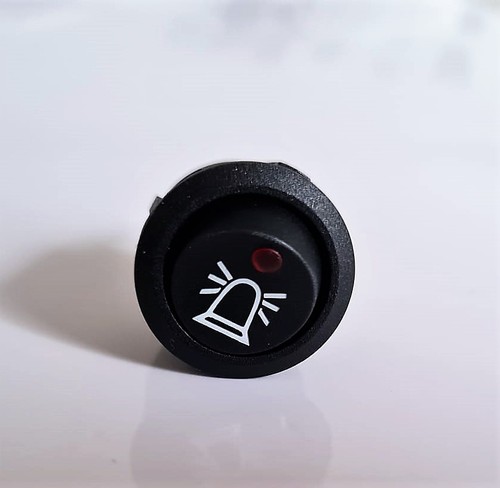 Mini wippenschalter led rot - led,