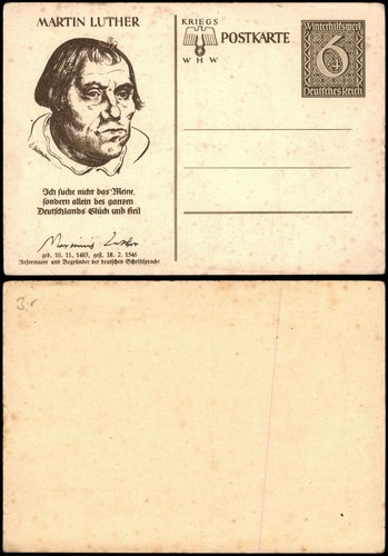 Martin luther winterhilfswerk - martin,