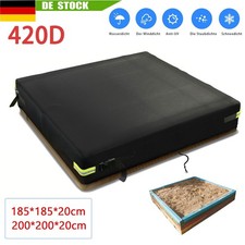 Sandkastenabdeckung Abdeckplane Sandkasten mit Kordelzug Sandkastenplane Schutz
