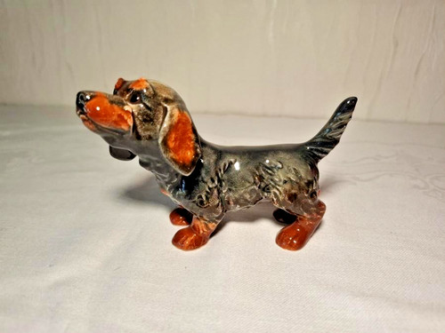 Goebel porzellanfigur dackel - goebel,