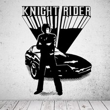 Wandtattoo Knight Rider - Aufkleber für die Wand
