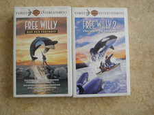 Free Willy 1-2 VHS