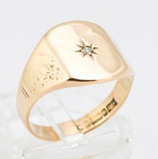 Vintage 9 kt Gelbgold massiv