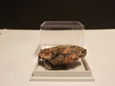 gediegen Silber mit Baryt und