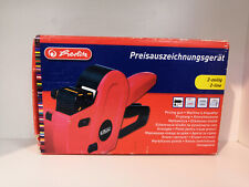 Preisauszeichner, 2-zeilig, 10/ 8-stellig herlitz 1605120 Neuwertig