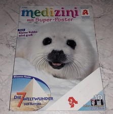 Medizini 2/2006 Kinder Zeitschrift Apotheke Poster Robbe 7 Weltwunder der Antike