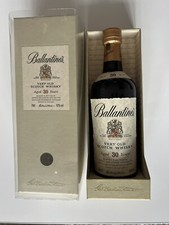 Ballantines Scotch Whisky 30 YEARS OLD, 43%, 75cl - Flasche aus den 90ern - Rar!