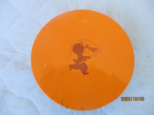 Alte blechdose sarotti - blechdose,