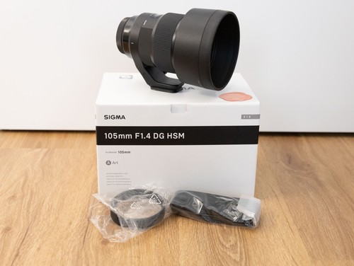 Sigma 105mm hsm art - sigma, f1.4