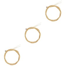  3 Sets Saiten Akustik Bass Bassgitarren -Accessoire Musikinstrumententeile