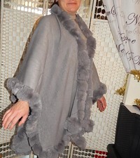 warmer eleganter Trend Poncho