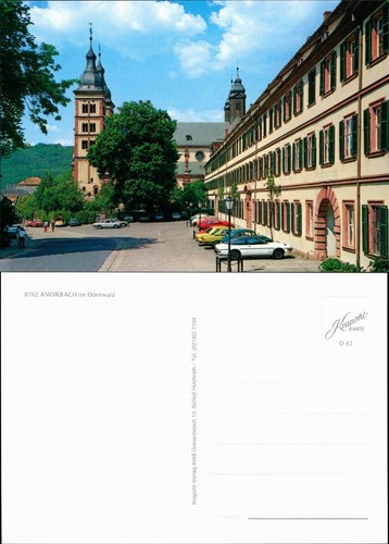 Ansichtskarte amorbach - ansichtskarte,