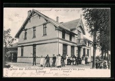 AK Schönningstedt b. Reinbek, Gasthaus zum Lindenhoff von Wilhelm Bonhof 1907 