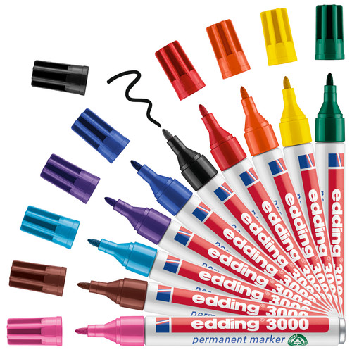 Edding 3000 permanentmarker - edding,