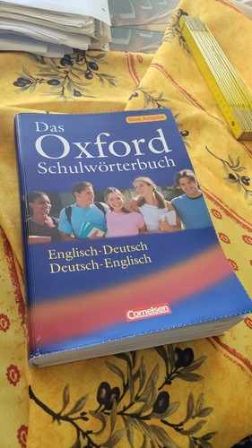 Das oxford schulwörterbuch - das,