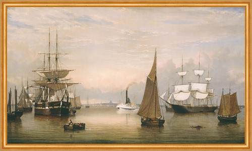 Boston harbor fitz hugh lane - boston,