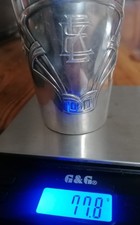 antiker Taufbecher 800er