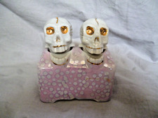 Salz-und Pfefferstreuer Wackelpagode Totenkopf skull head