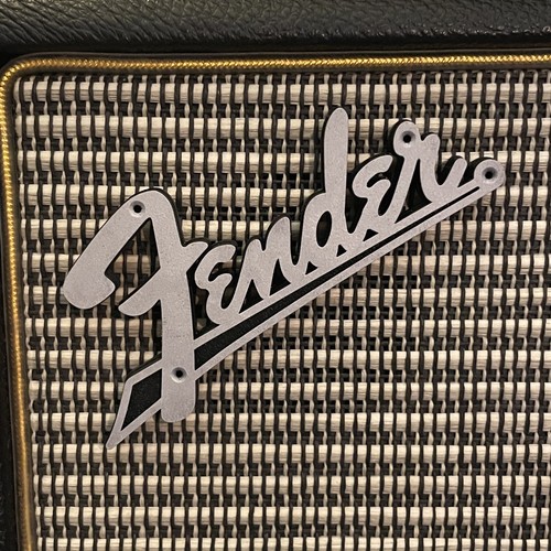 Fender guitar logo badge amp - logo,