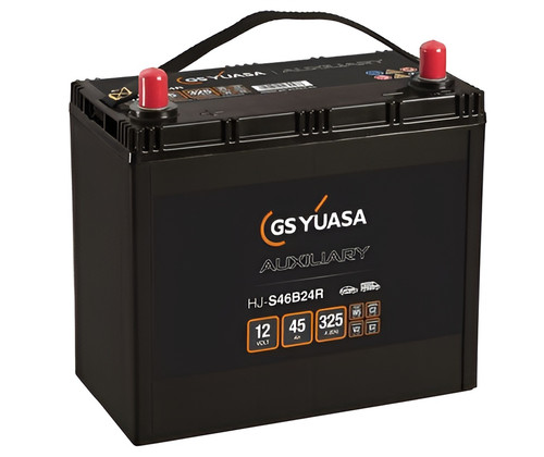 Yuasa s46b24r 12v - yuasa, hj‑s46b24r