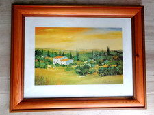 Aquarelldruck 47,5x37 cm Hans