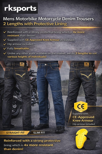 Herren motorrad jeans hosen - motorrad,