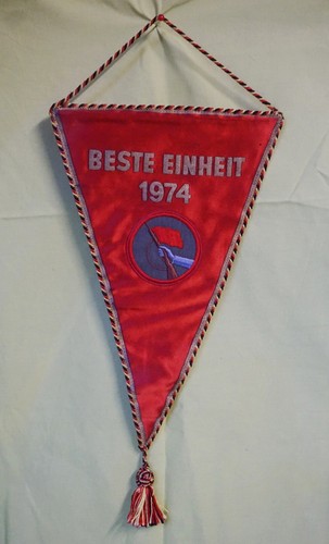 Ddr wimpel beste - ddr, 1974