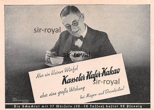 Kasseler hafer kakao 1937 - hafer-kakao,