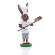 Osterfigur Hase Bäcker mit