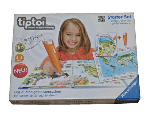 Tiptoi starter set weltatlas - tiptoi,