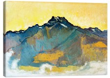 Leinwandbild Dents du Midi -