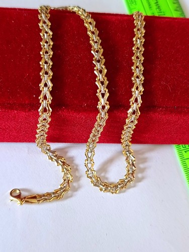 Halskette gelbgold 14k 585 - halskette,