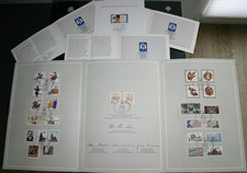 Briefmarken 500 Jahre Deutsche Post + Sonderpostzeichen Sicherheit/Gesundheit