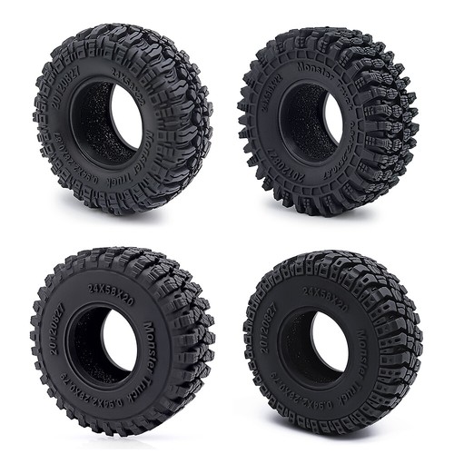 4pcs 58mm gummi mud terrain - 58mm,