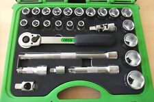 PROFI 1/2° RECA Steckschlüsselsatz Knarrenkasten Nusskasten Ratschenkasten