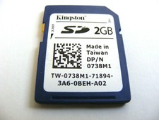 2GB Secure Digital Card ( 2 GB SD Speicherkarte ) KINGSTON gebraucht 