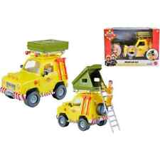 SIMBA 109252653 - FEUERWEHRMANN SAM - GELÄNDEWAGEN MIT DACHZELT # NEU OVP